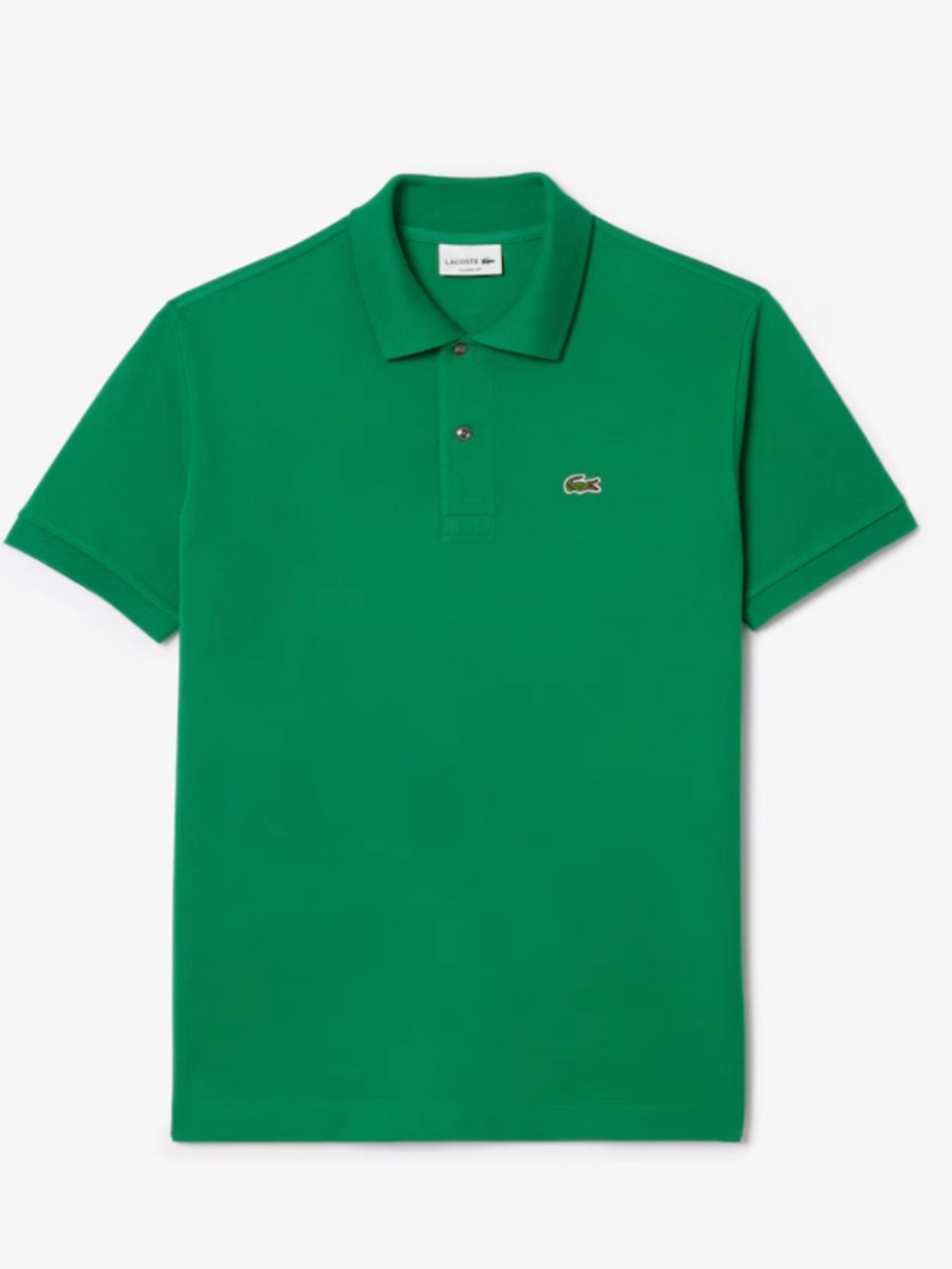 Lacoste Men's Classic Fit Original L.12.12 Polo - Green - Size 7 | XXL